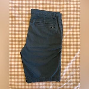 RVCA Navy Blue Weekend Stretch Shorts